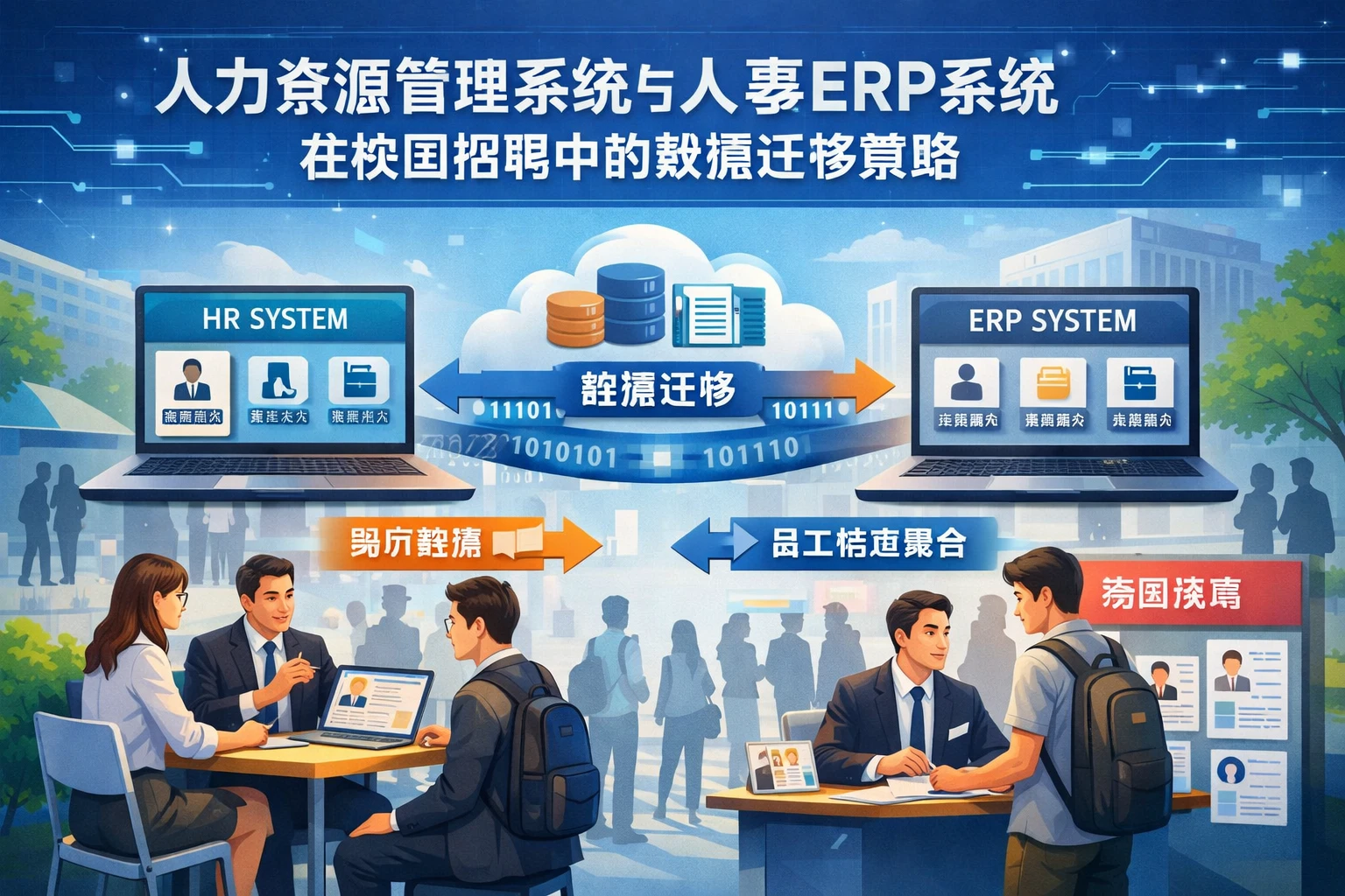 人力资源管理系统与人事ERP系统在校园招聘中的数据迁移策略