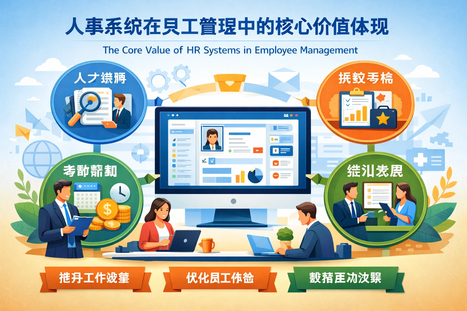 人事系统在员工管理中的核心价值体现