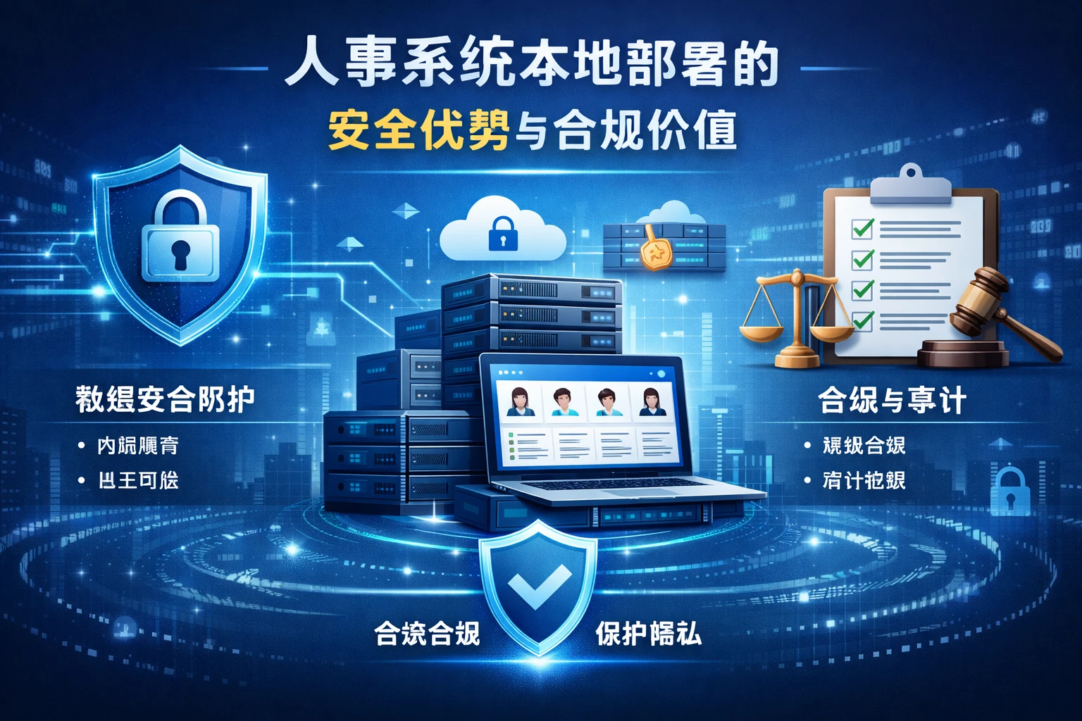 人事系统本地部署的安全优势与合规价值