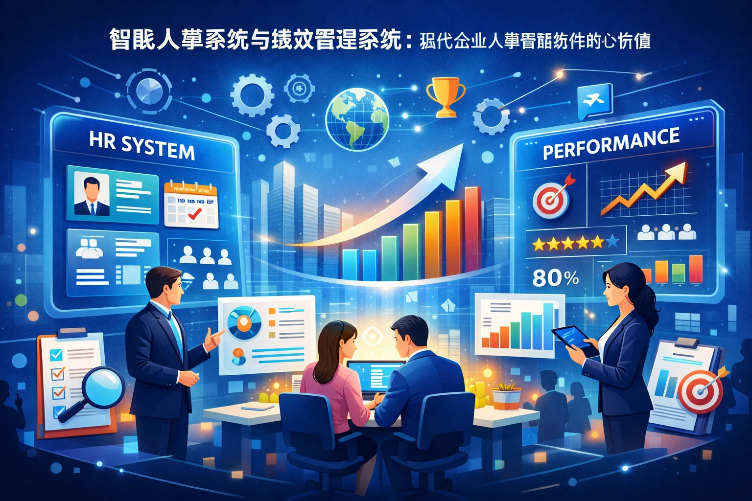 智能人事系统与绩效管理系统：现代企业人事管理软件的核心价值