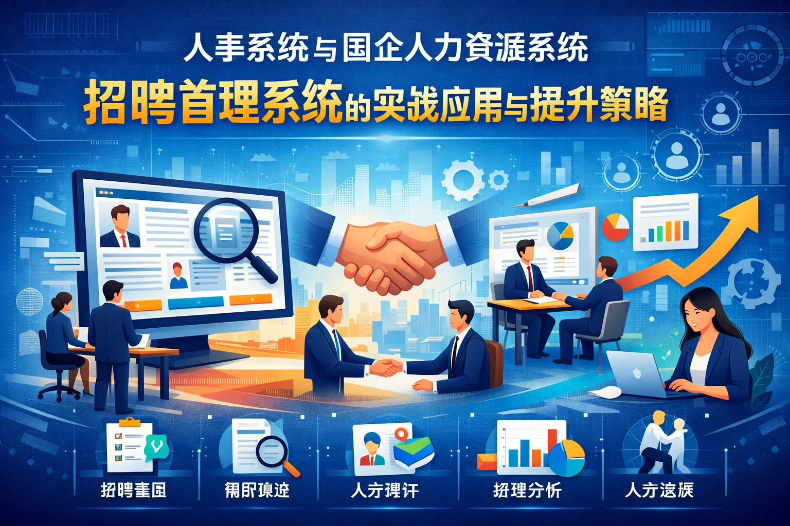 人事系统与国企人力资源系统：招聘管理系统的实战应用与提升策略