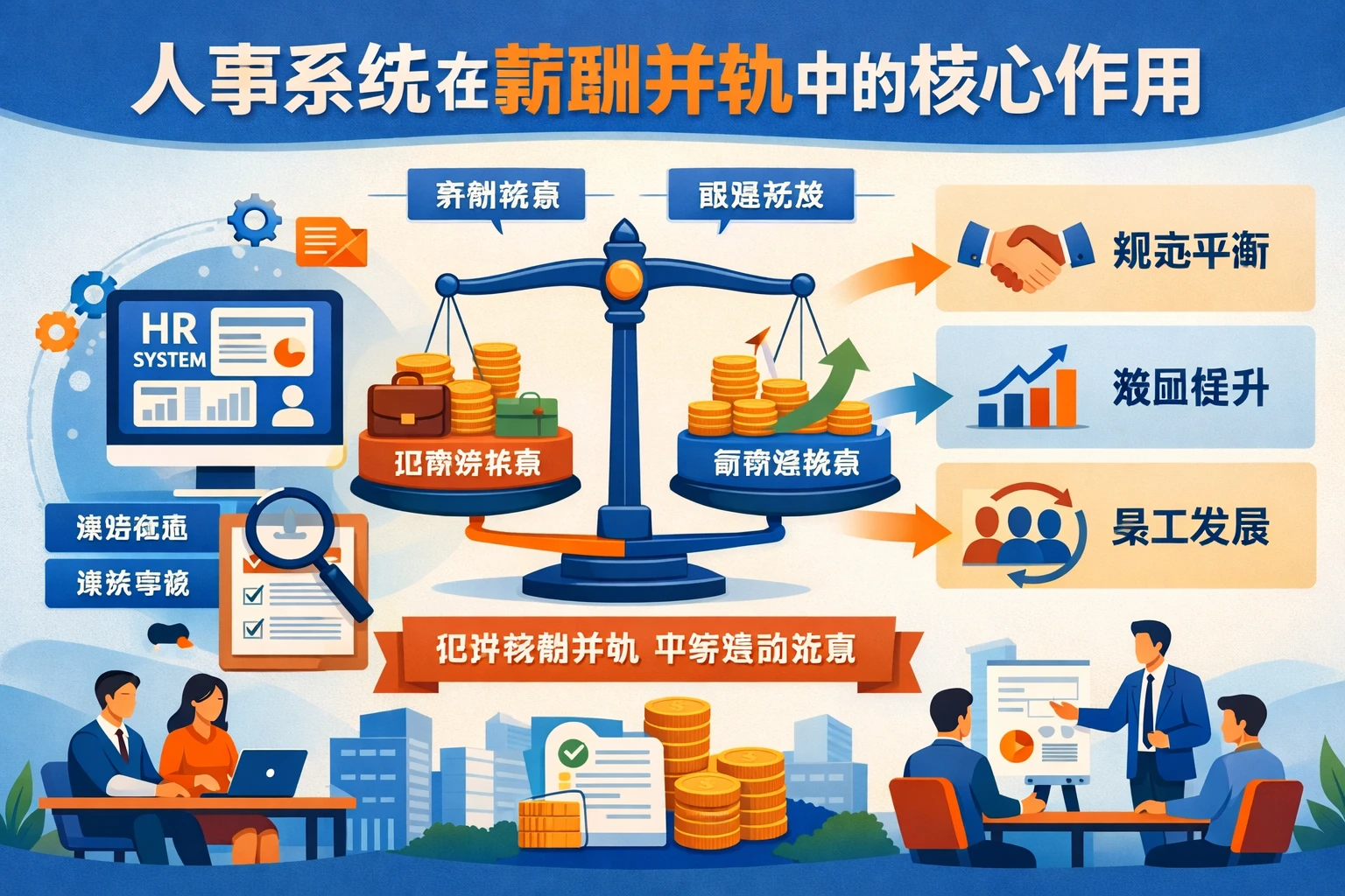 人事系统在薪酬并轨中的核心作用