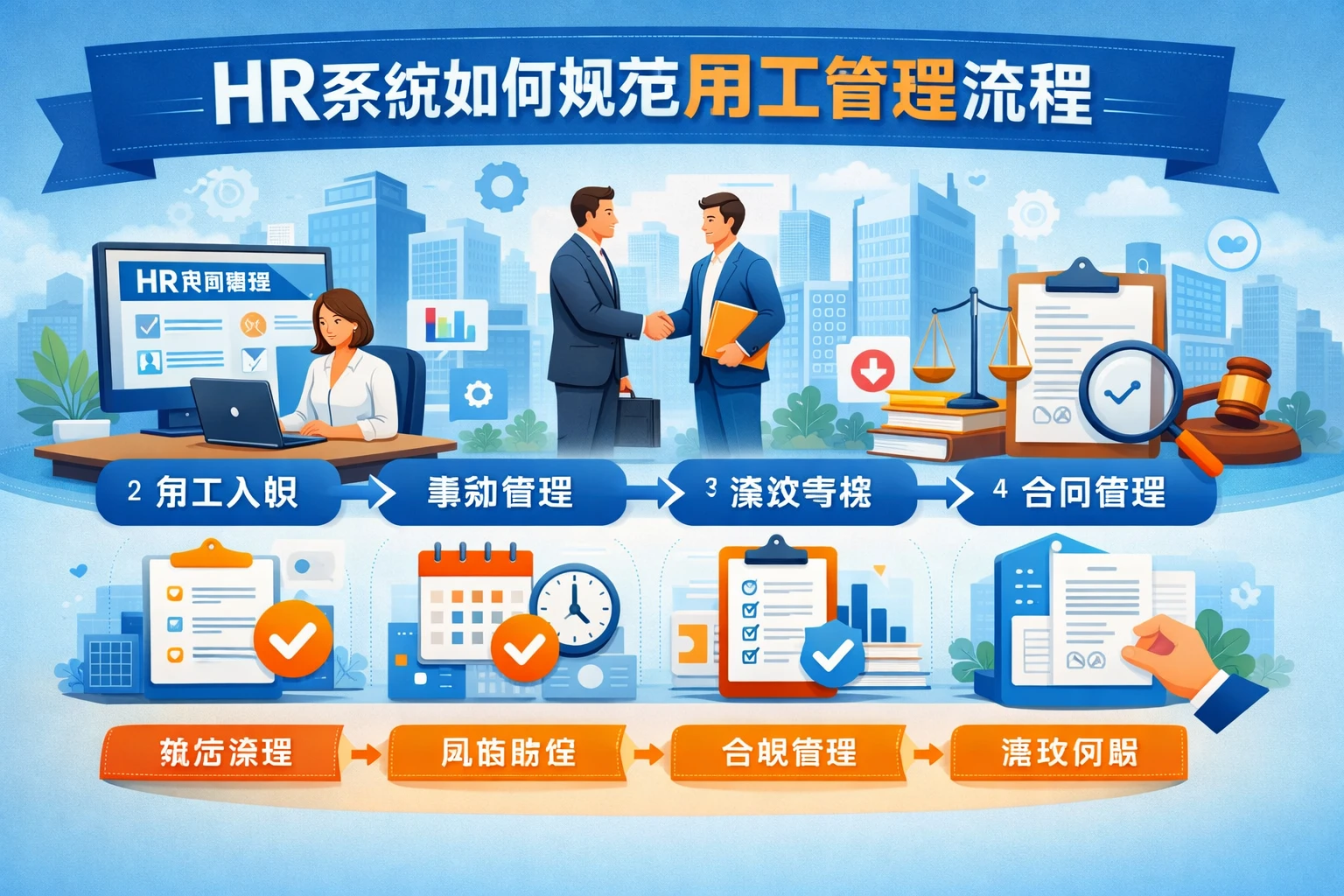 HR系统如何规范用工管理流程