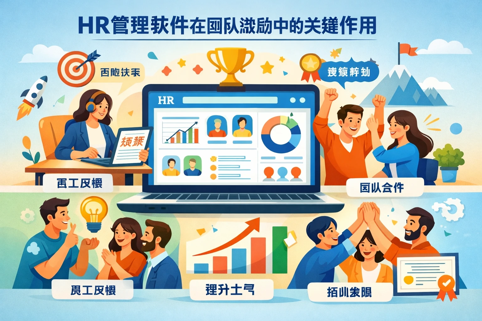 HR管理软件在团队激励中的关键作用