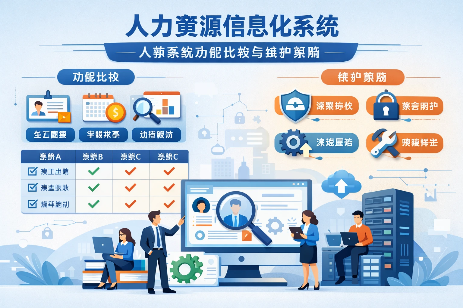 人力资源信息化系统：人事系统功能比较与维护策略