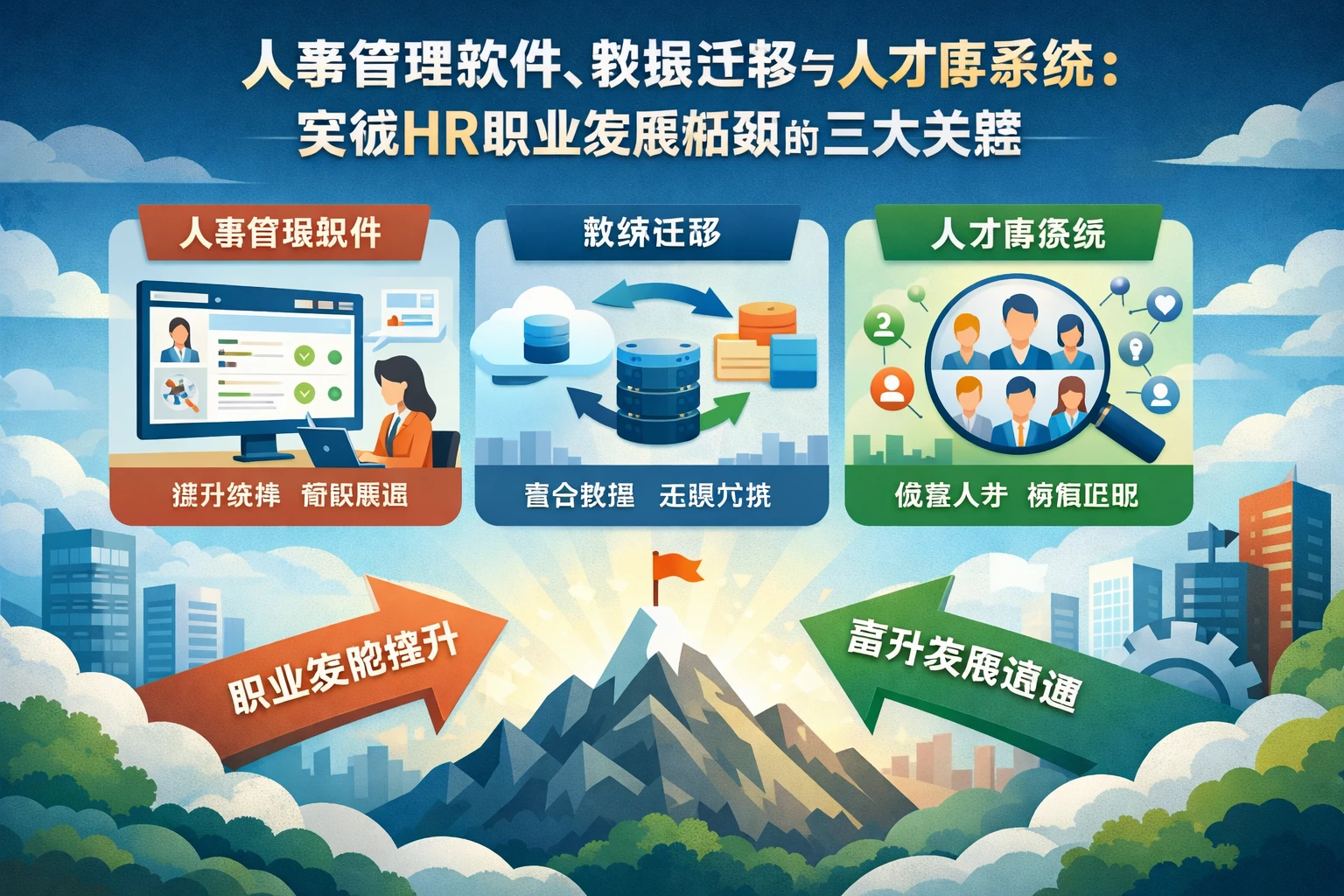 人事管理软件、数据迁移与人才库系统：突破HR职业发展瓶颈的三大关键