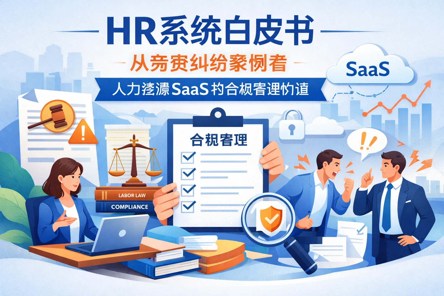 HR系统白皮书:从劳资纠纷案例看人力资源SaaS的合规管理价值