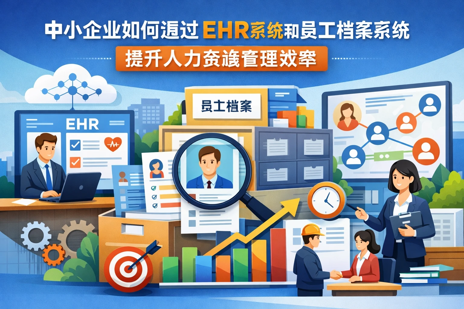 中小企业如何通过EHR系统和员工档案系统提升人力资源管理效率
