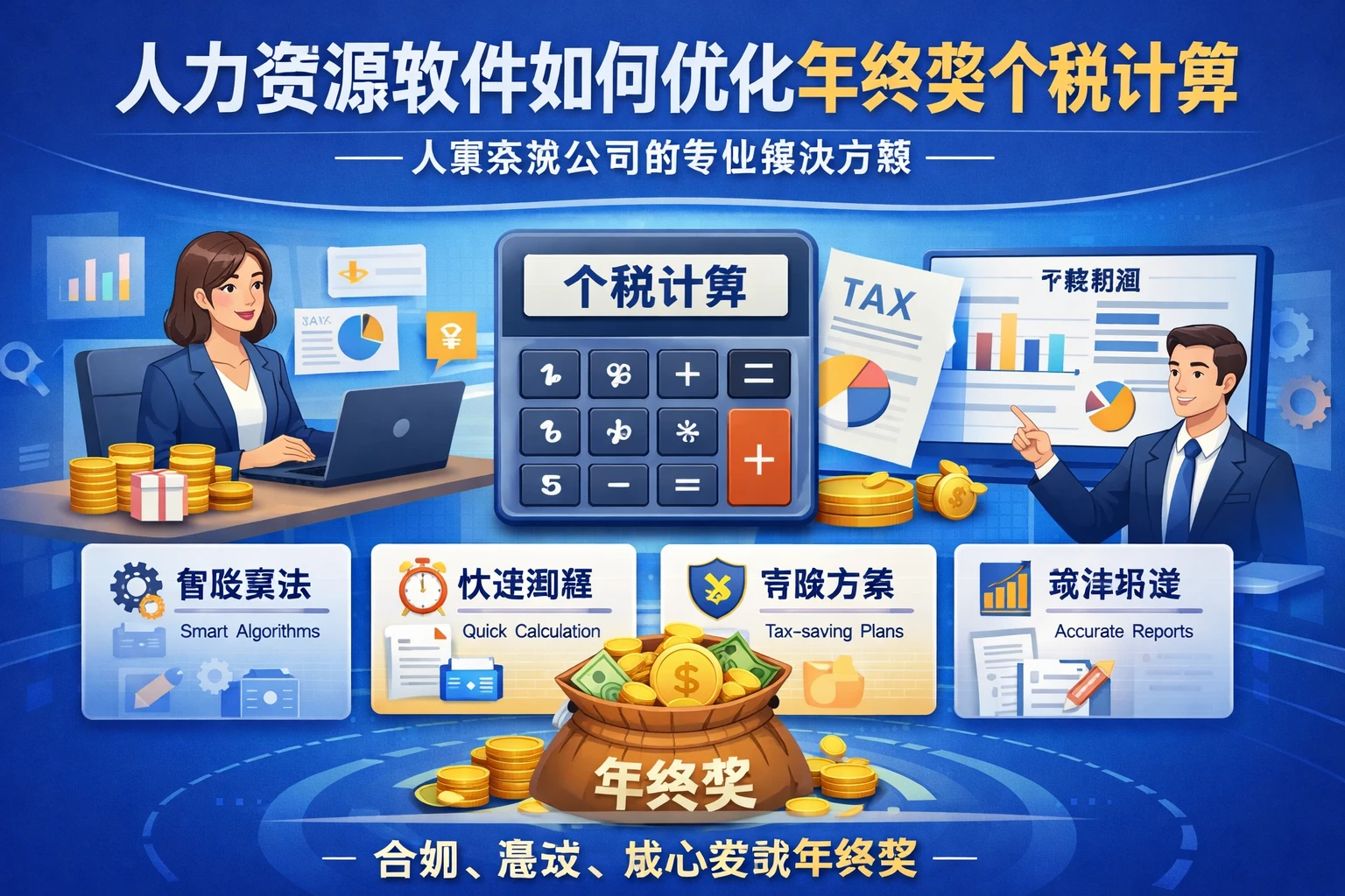 人力资源软件如何优化年终奖个税计算——人事系统公司的专业解决方案