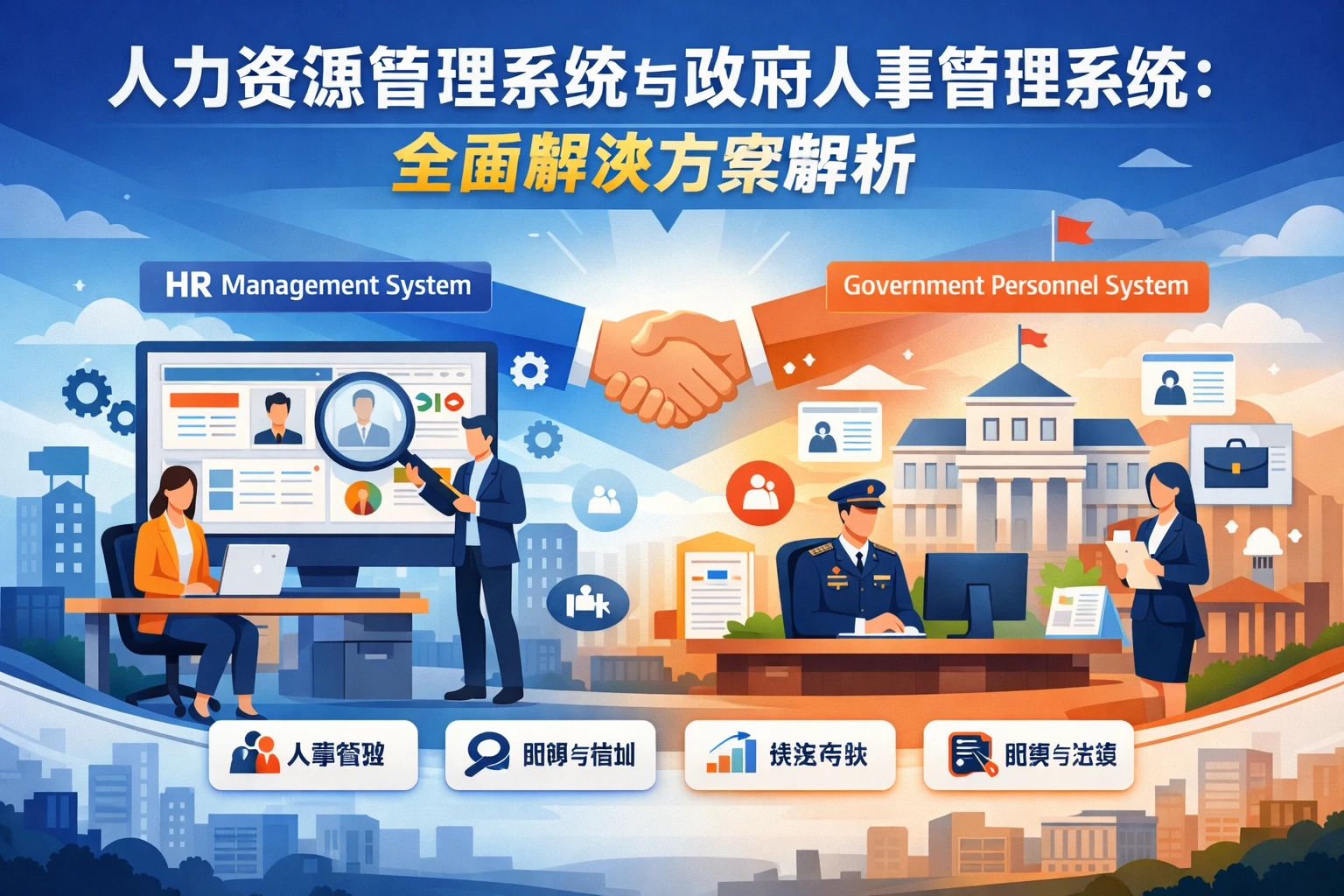 人力资源管理系统与政府人事管理系统：全面解决方案解析