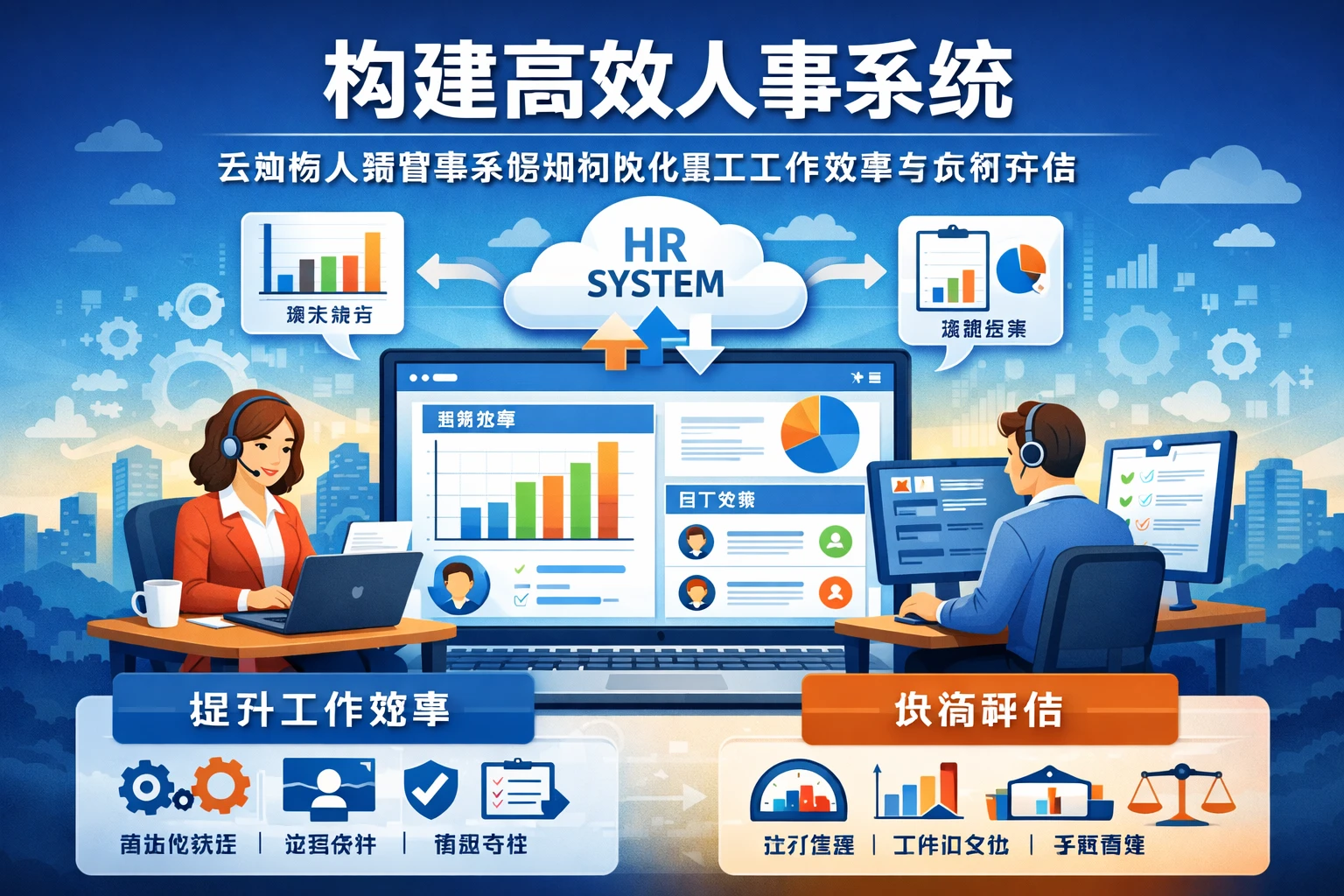 构建高效人事系统：云端版人事管理系统如何优化员工工作效率与负荷评估