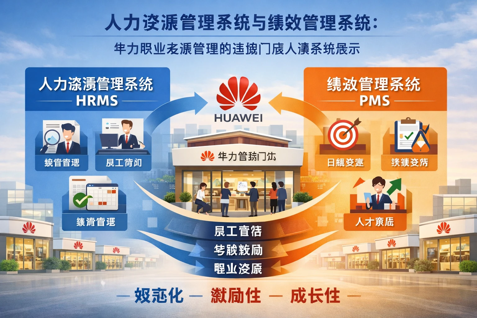 人力资源管理系统与绩效管理系统：华为职业发展管理的连锁门店人事系统启示