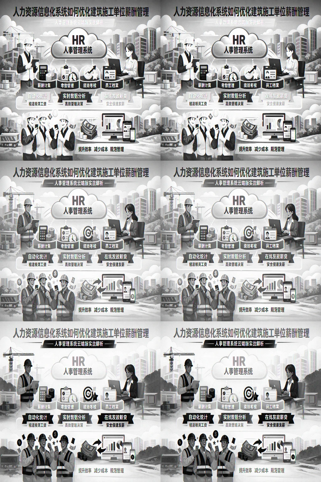 人力资源信息化系统如何优化建筑施工单位薪酬管理 - 人事管理系统云端版实战解析