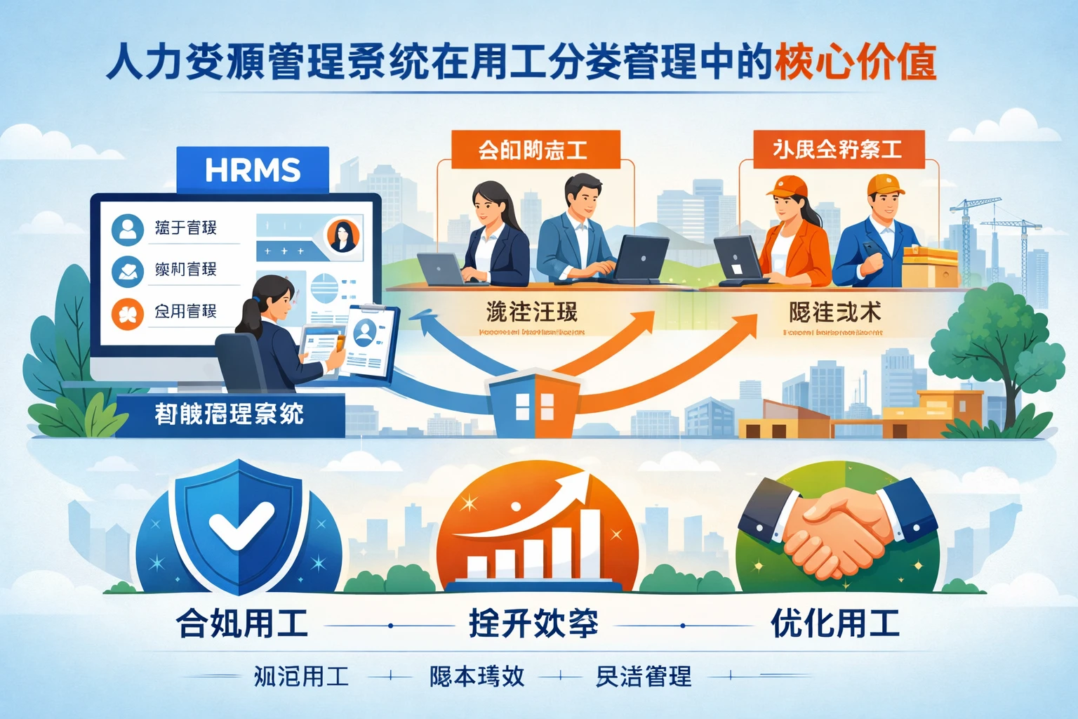 人力资源管理系统在用工分类管理中的核心价值