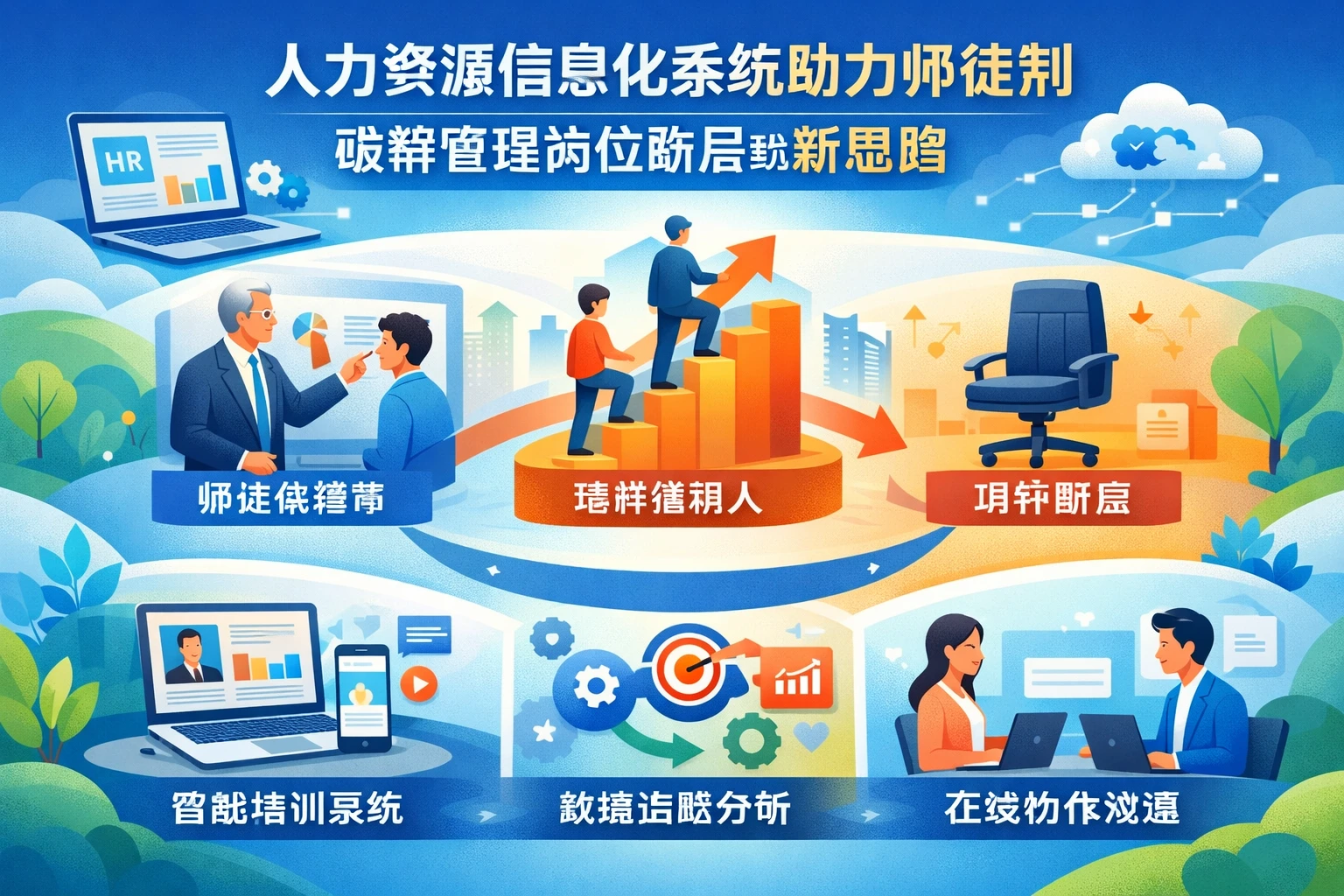 人力资源信息化系统助力师徒制：破解管理岗位断层的新思路