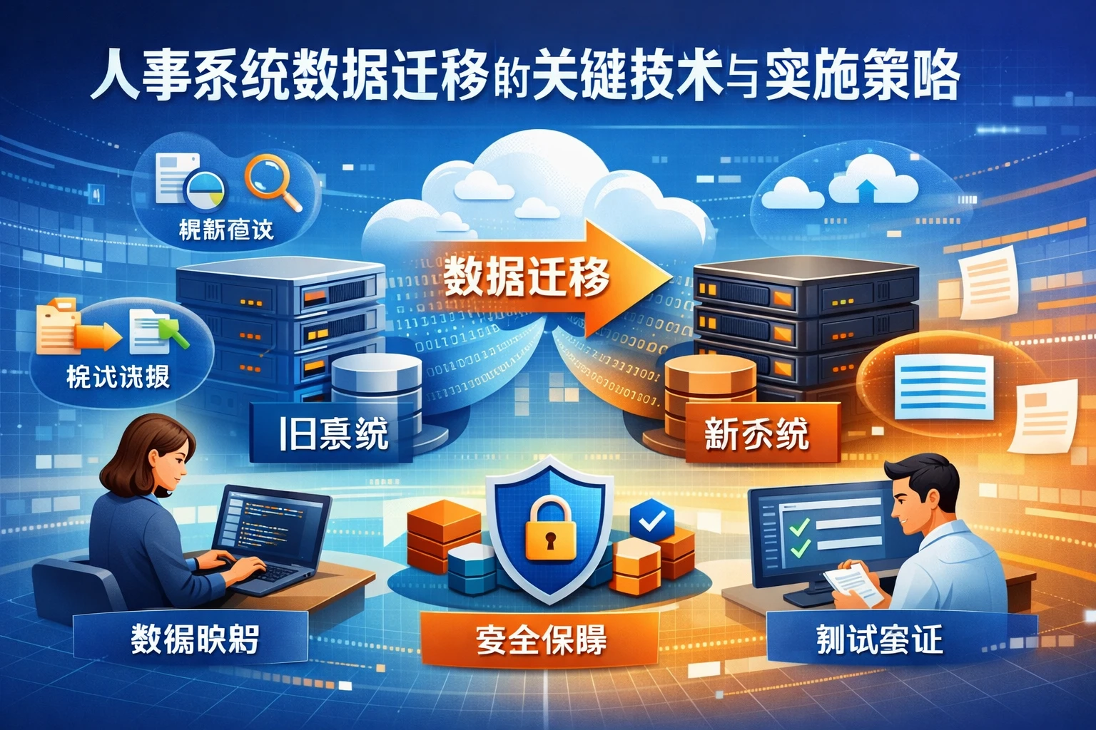 人事系统数据迁移的关键技术与实施策略