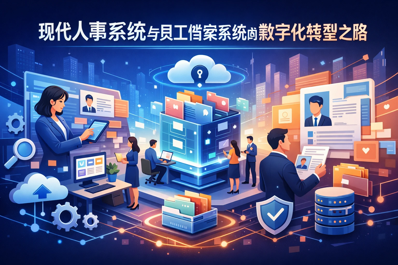 现代人事系统与员工档案系统的数字化转型之路