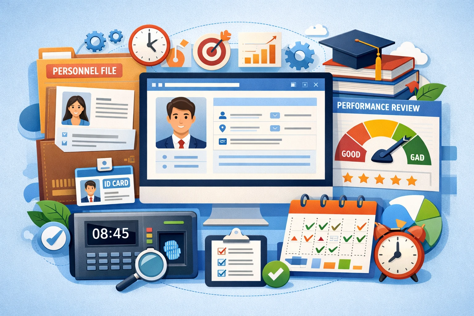 全面的员工信息管理