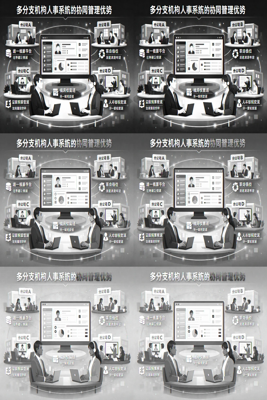 多分支机构人事系统的协同管理优势