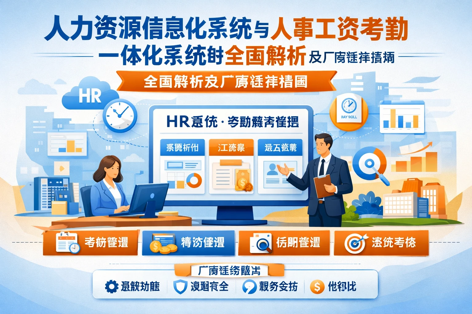 人力资源信息化系统与人事工资考勤一体化系统的全面解析及厂商选择指南