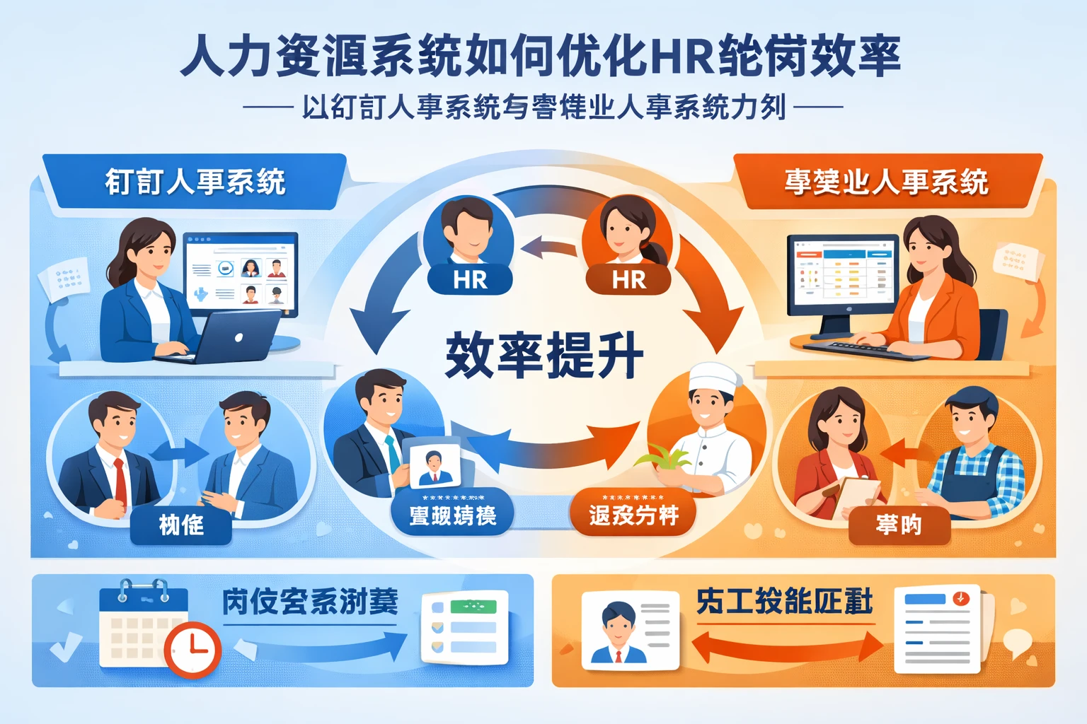 人力资源系统如何优化HR轮岗效率——以钉钉人事系统与零售业人事系统为例