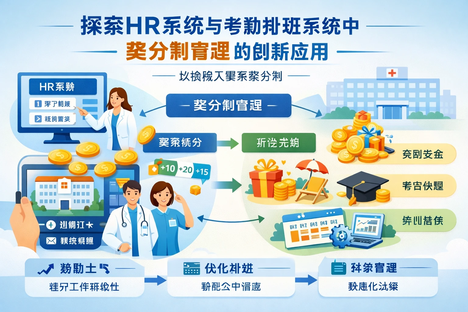 探索HR系统与考勤排班系统中奖分制管理的创新应用——以医院人事系统为例