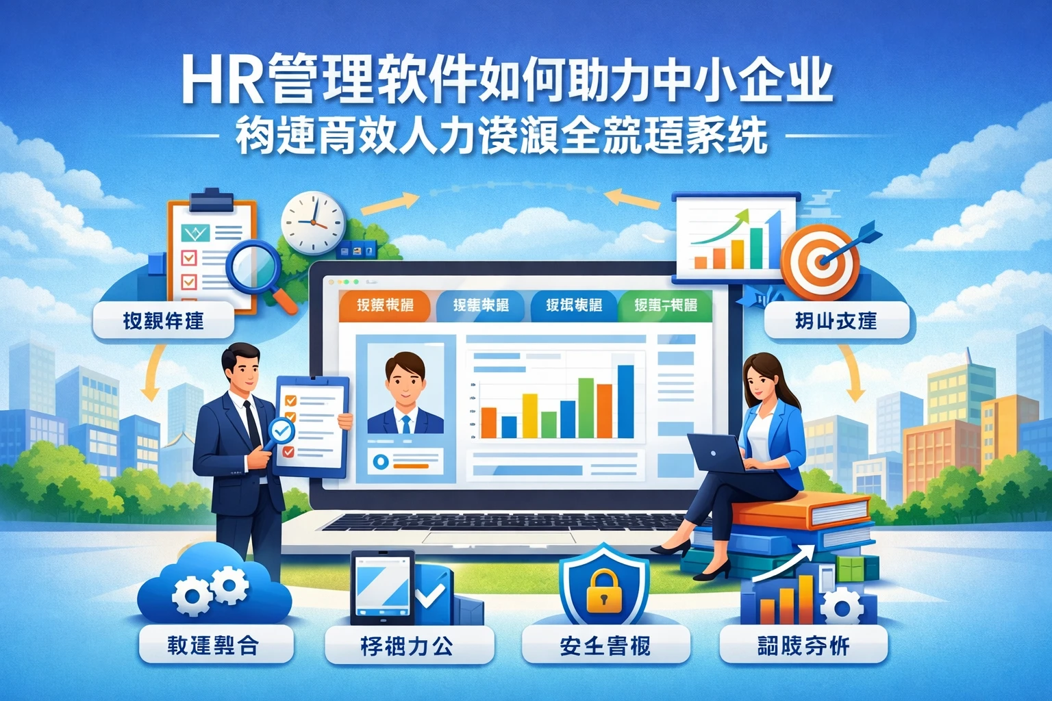 HR管理软件如何助力中小企业构建高效人力资源全流程系统