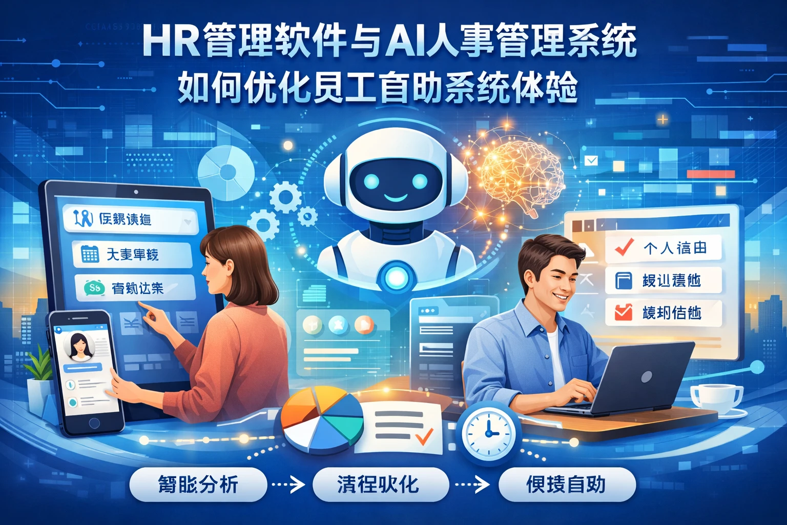 HR管理软件与AI人事管理系统如何优化员工自助系统体验