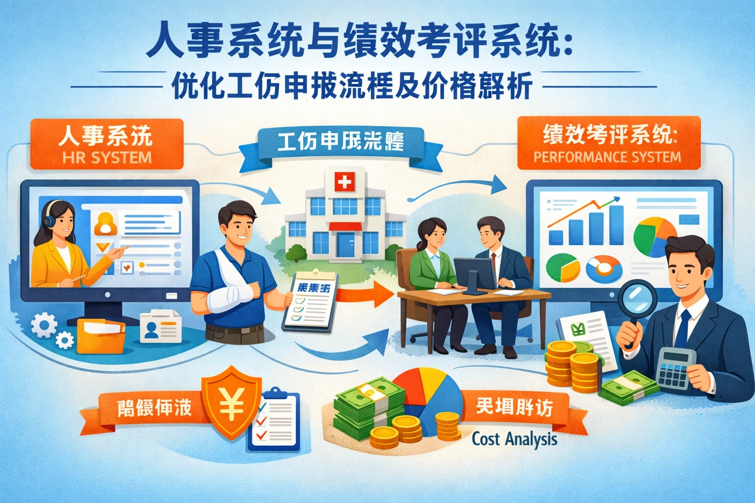 人事系统与绩效考评系统：优化工伤申报流程及价格解析