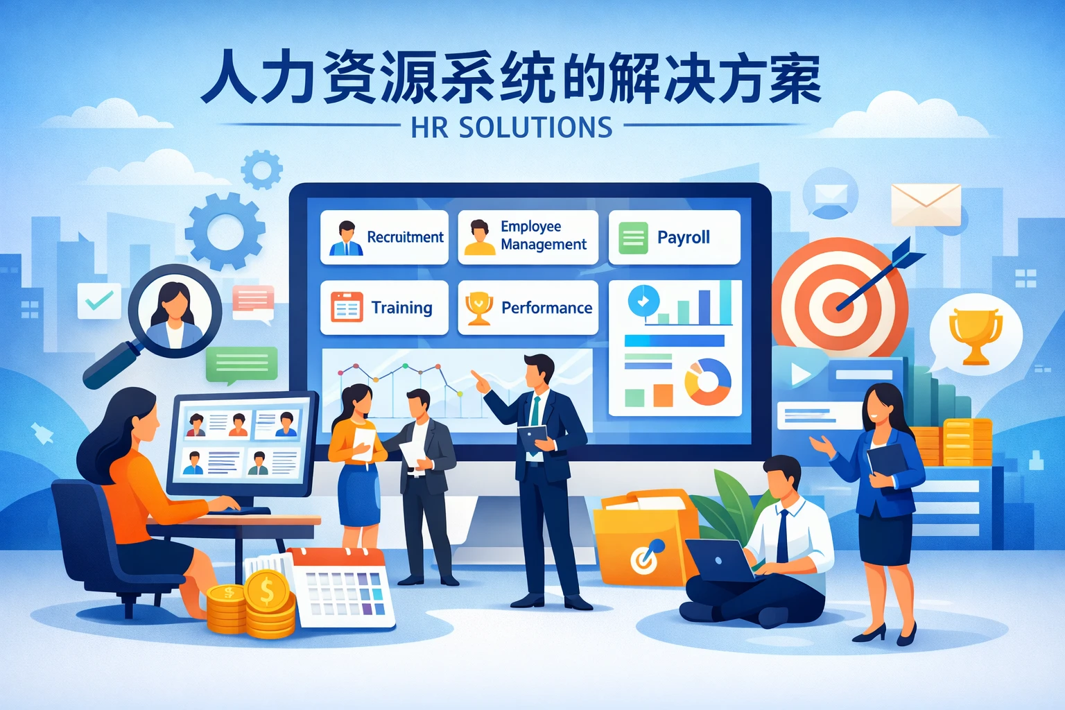 人力资源系统的解决方案