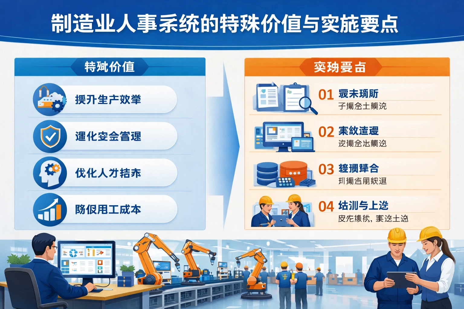 制造业人事系统的特殊价值与实施要点