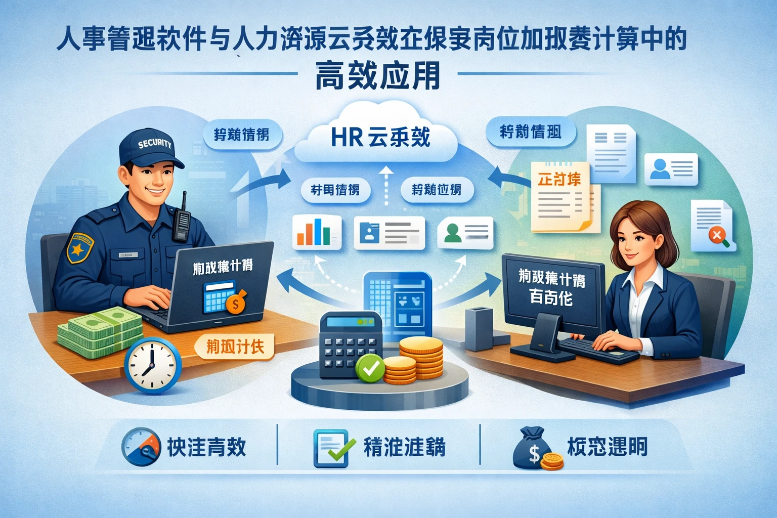 人事管理软件与人力资源云系统在保安岗位加班费计算中的高效应用