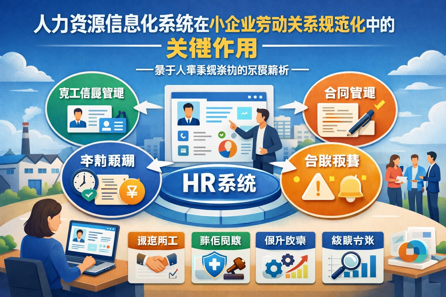 人力资源信息化系统在小企业劳动关系规范化中的关键作用——基于人事系统案例的深度解析