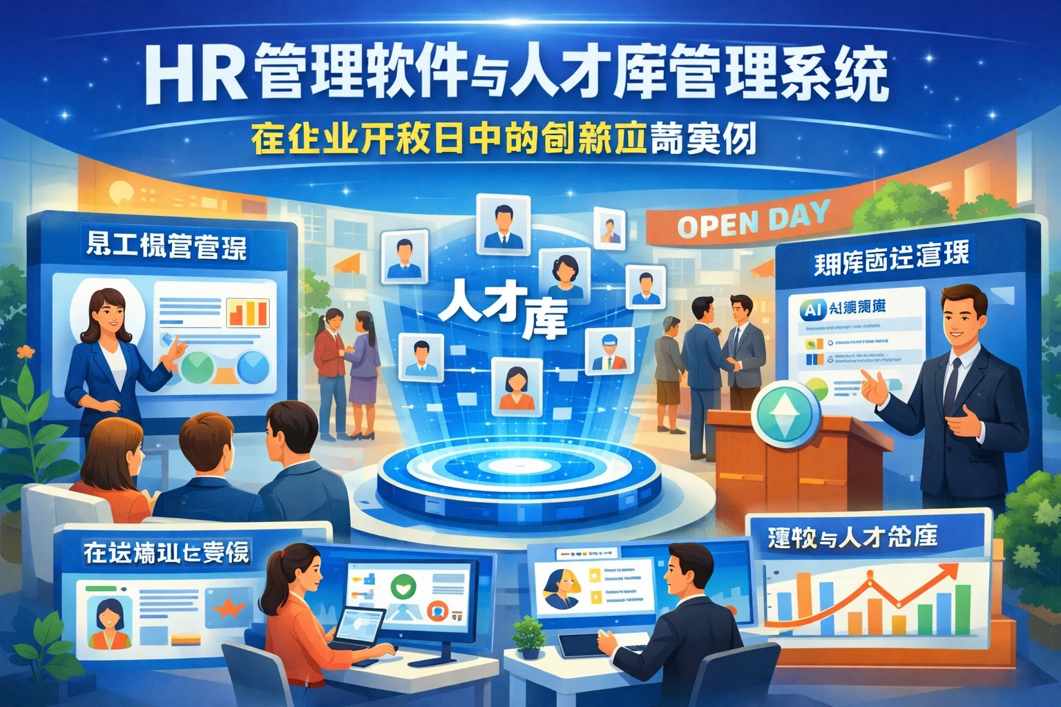 HR管理软件与人才库管理系统在企业开放日中的创新应用案例