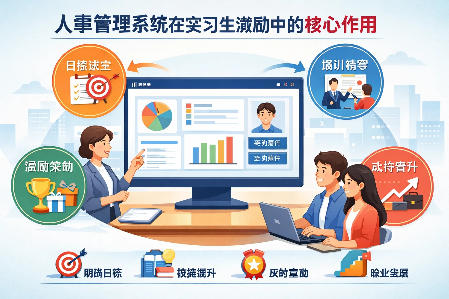 人事管理系统在实习生激励中的核心作用