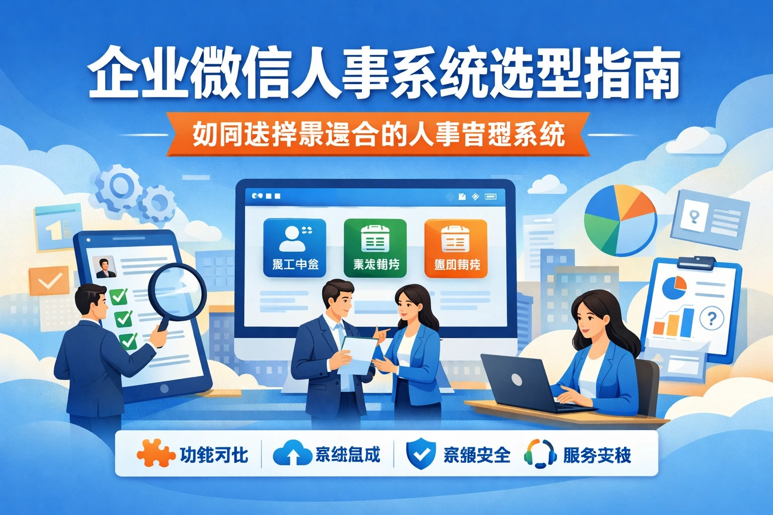 企业微信人事系统选型指南:如何选择最适合的人事管理系统