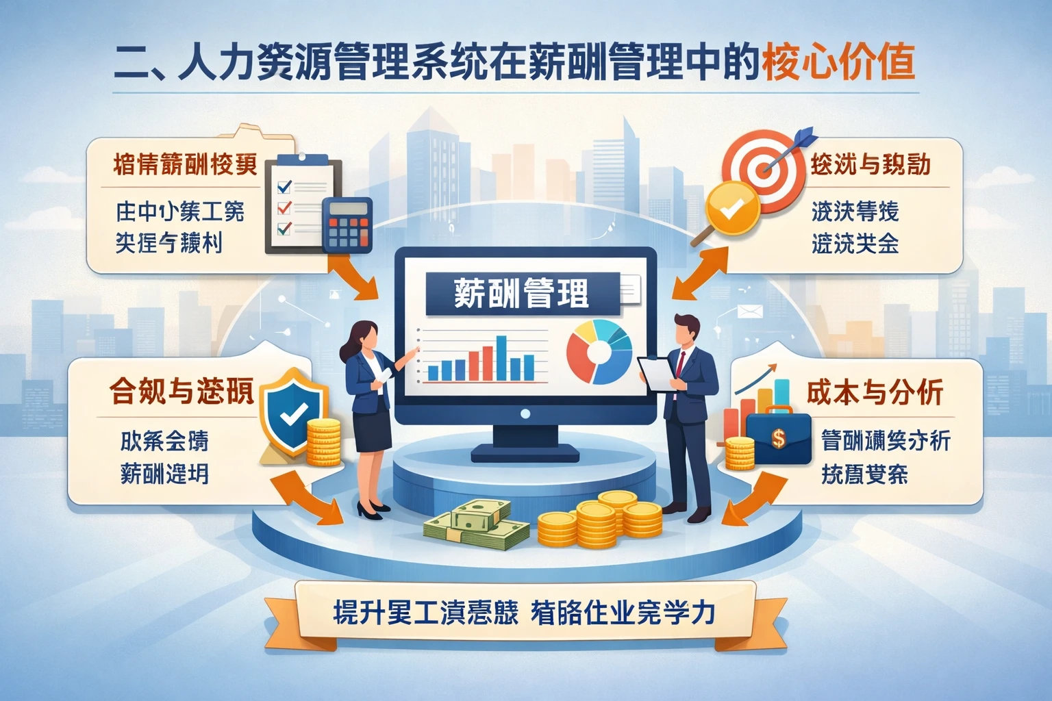 二、人力资源管理系统在薪酬管理中的核心价值