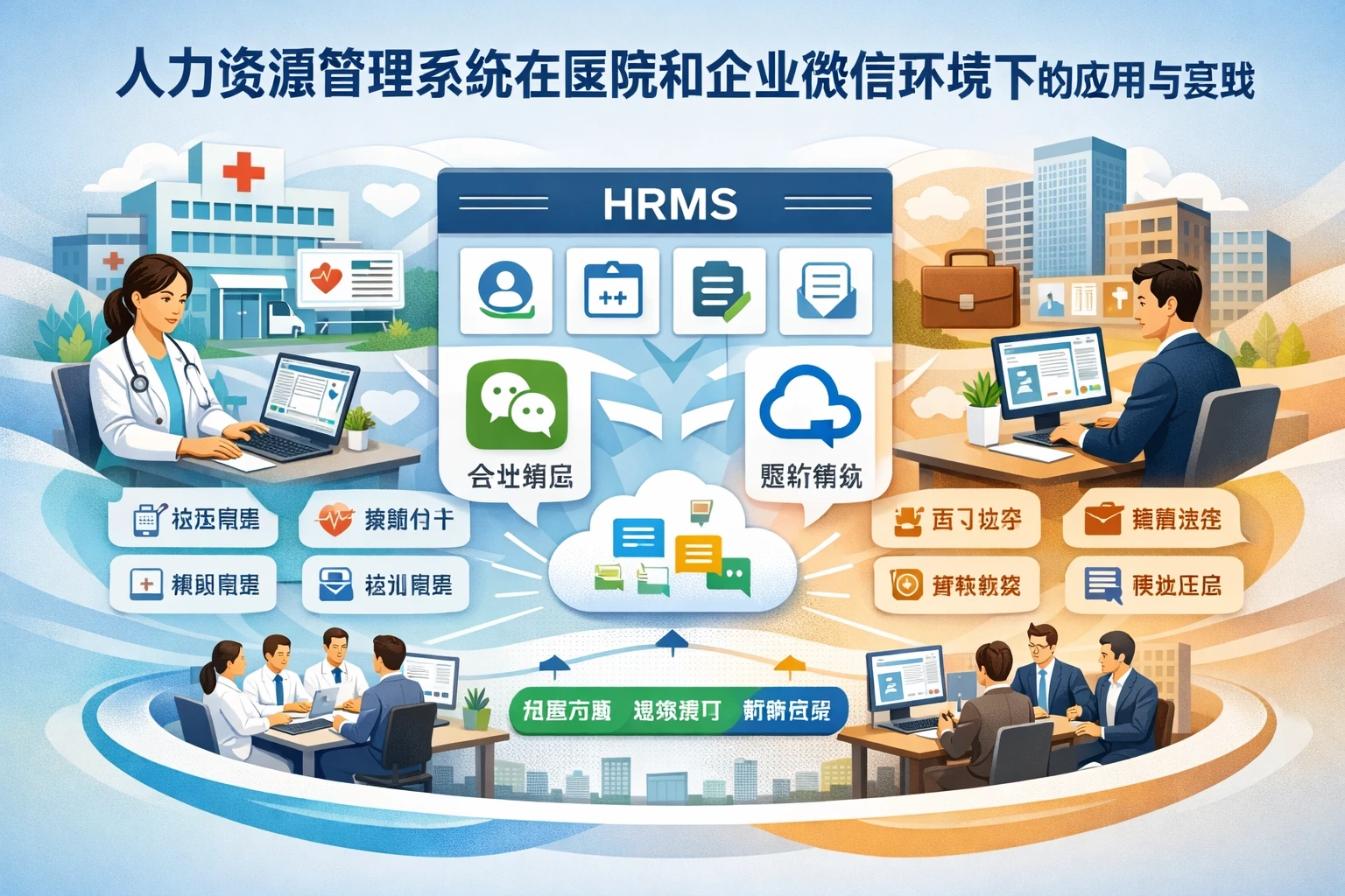 人力资源管理系统在医院和企业微信环境下的应用与实践
