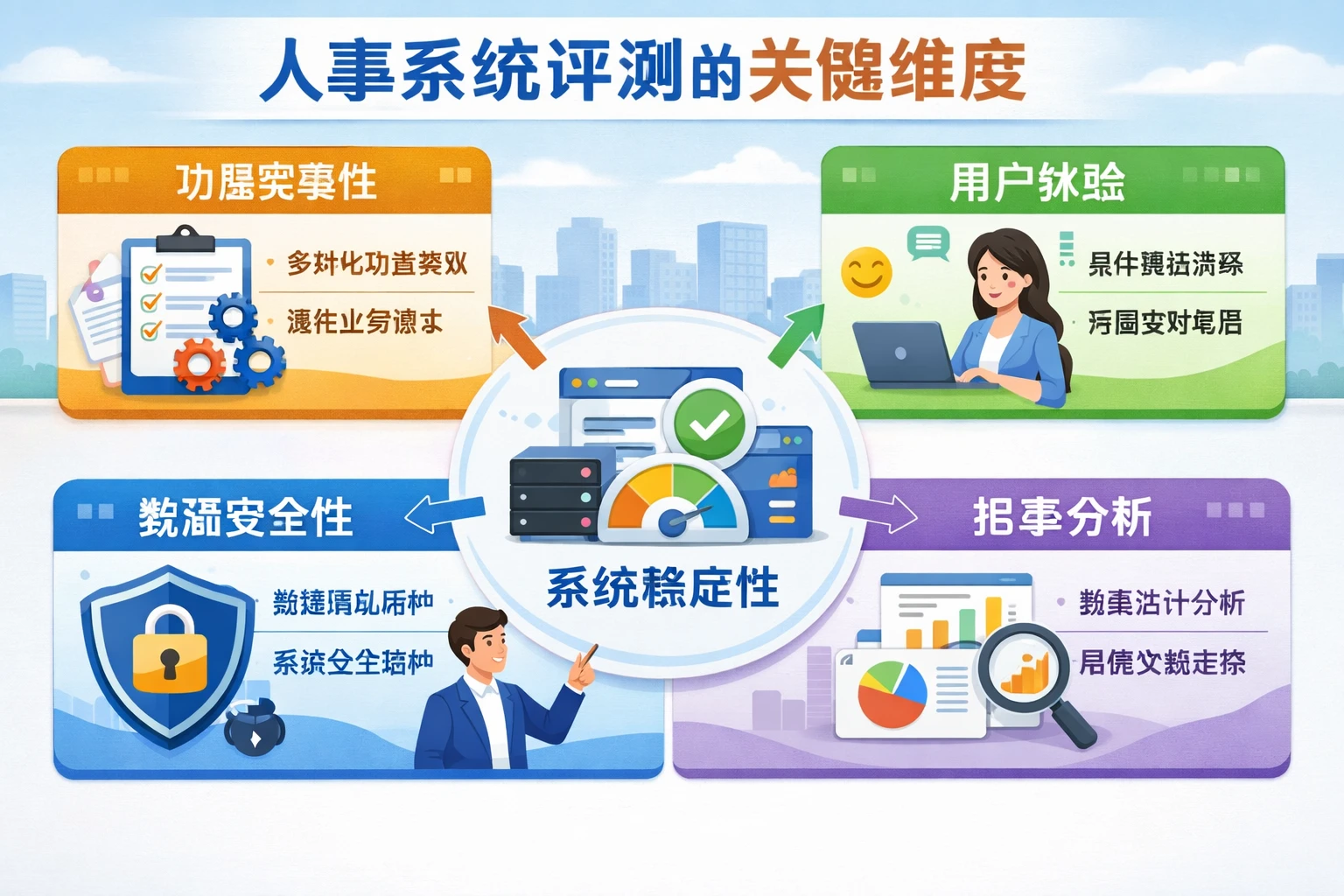 人事系统评测的关键维度
