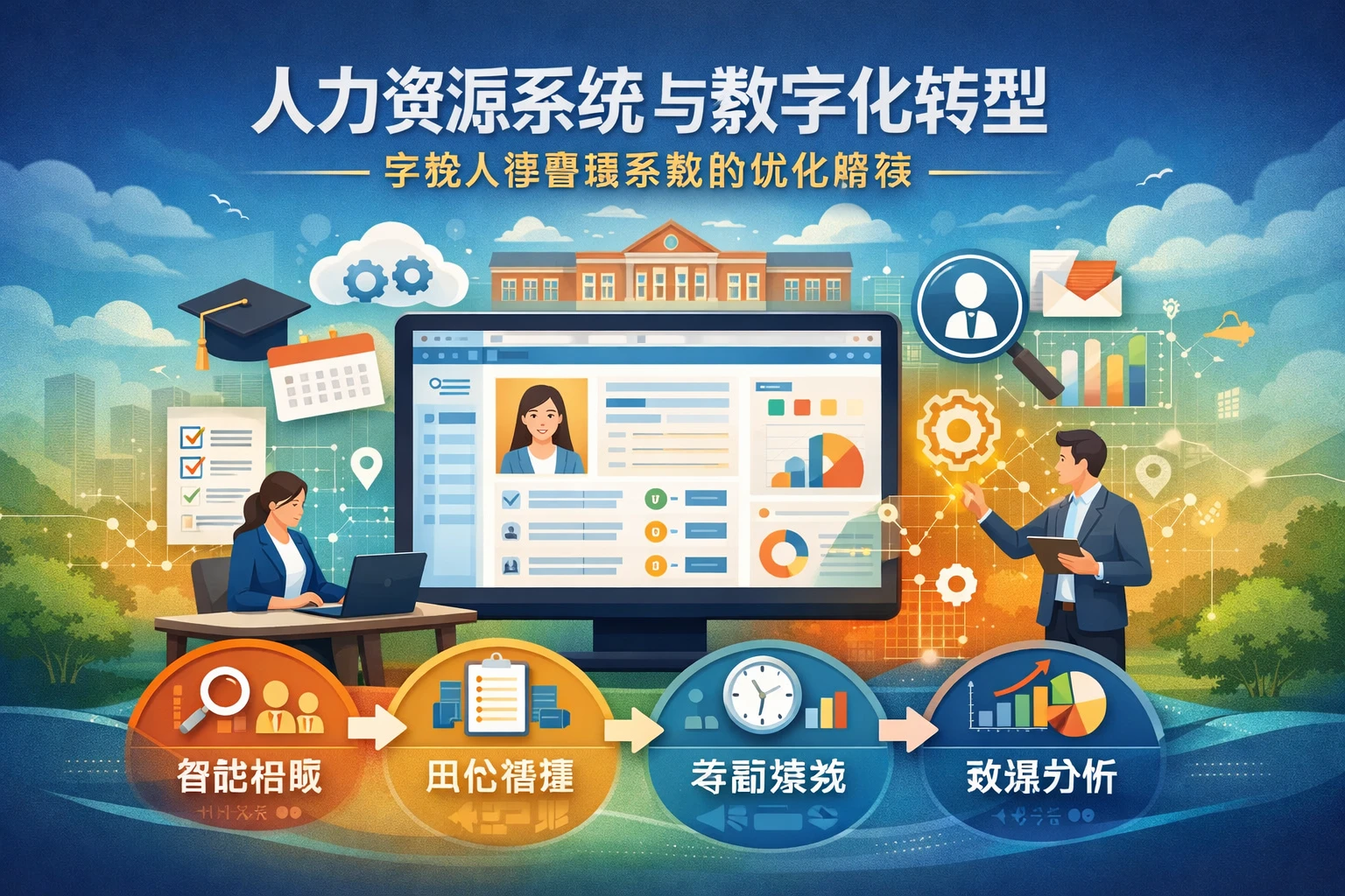 人力资源系统与数字化转型：学校人事管理系统的优化路径