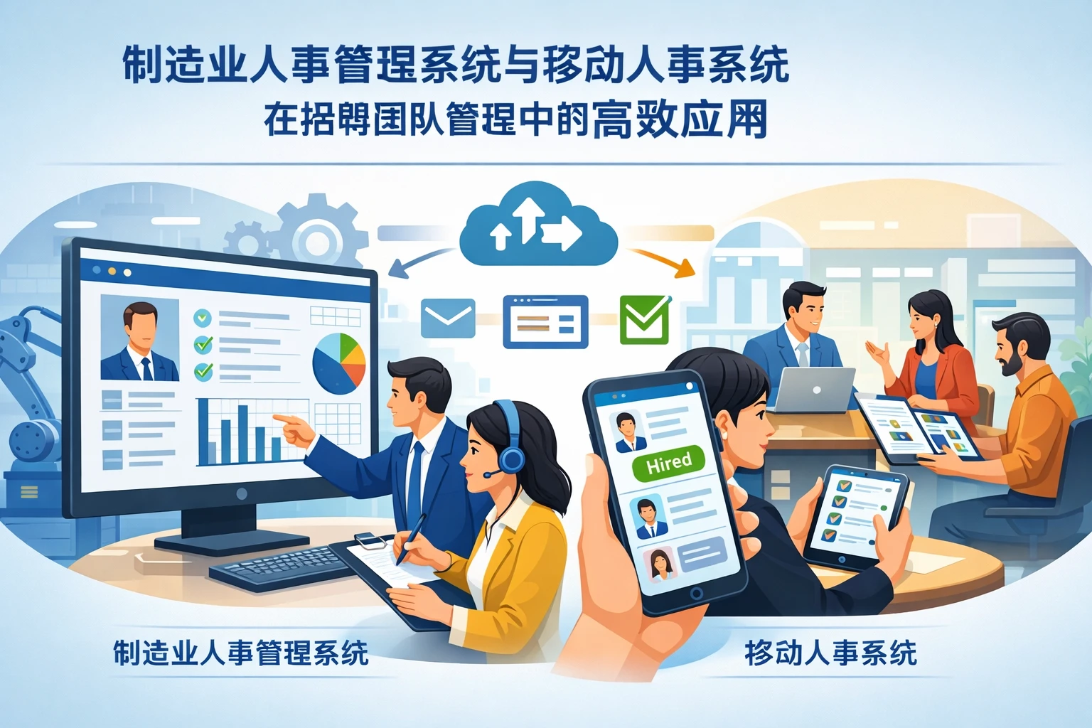 制造业人事管理系统与移动人事系统在招聘团队管理中的高效应用