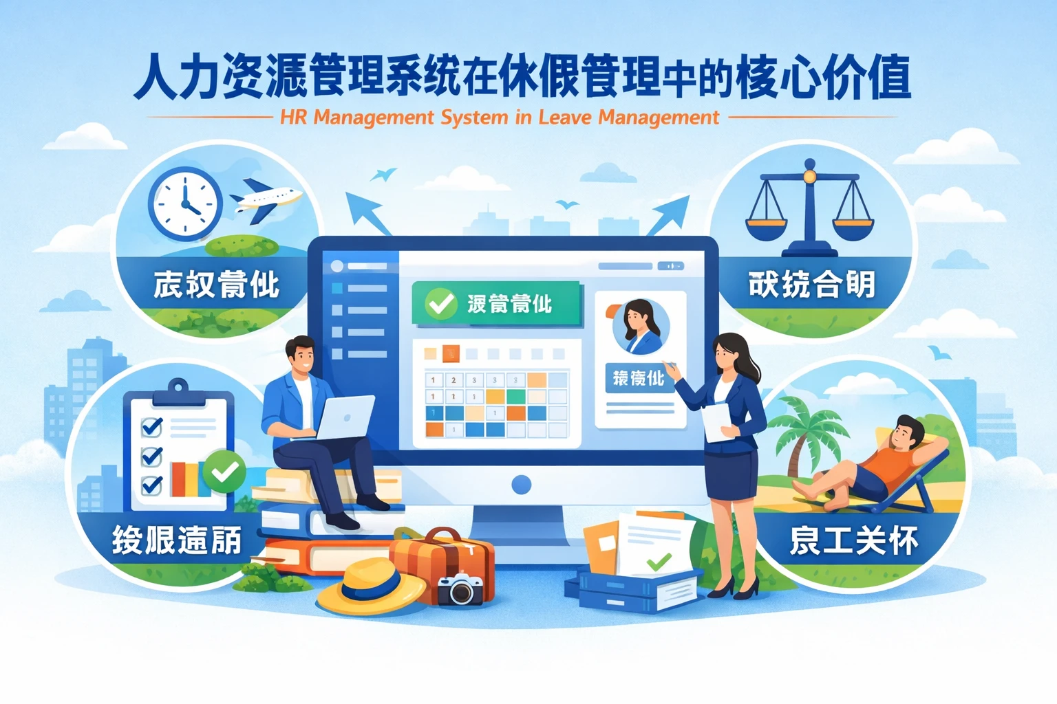 人力资源管理系统在休假管理中的核心价值