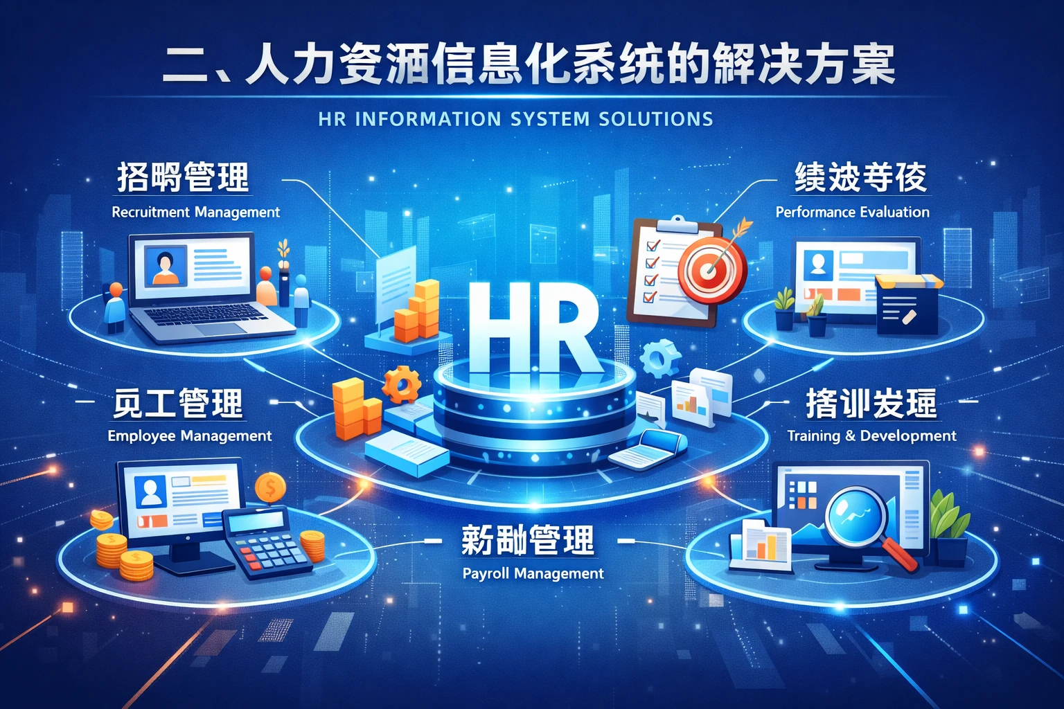 二、人力资源信息化系统的解决方案
