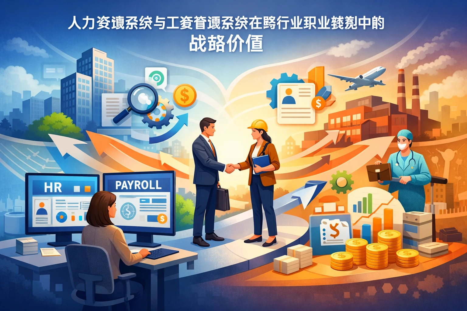 人力资源系统与工资管理系统在跨行业职业转型中的战略价值