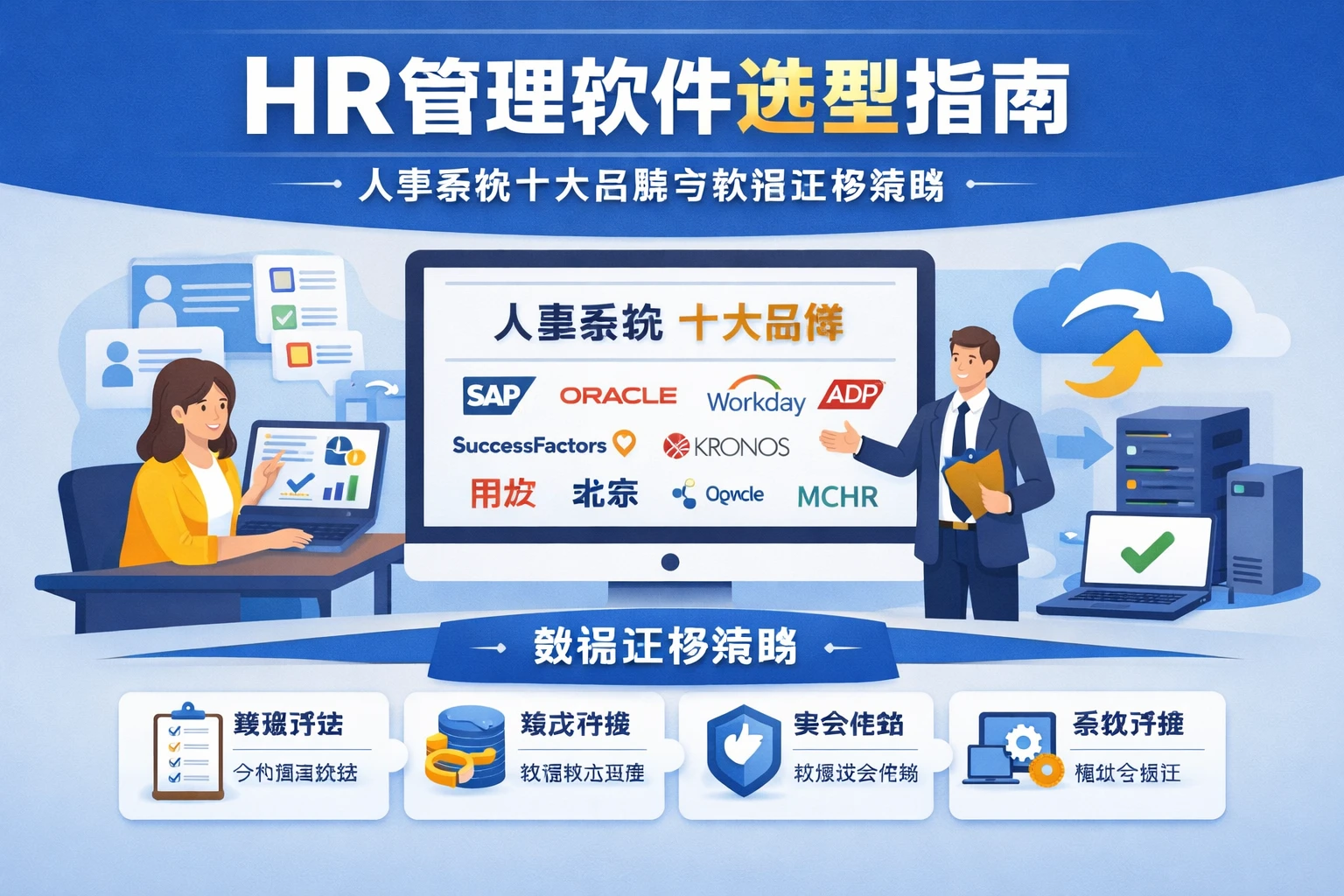 HR管理软件选型指南：人事系统十大品牌与数据迁移策略