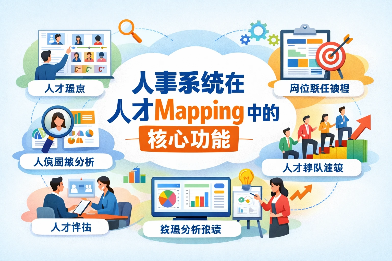 人事系统在人才Mapping中的核心功能