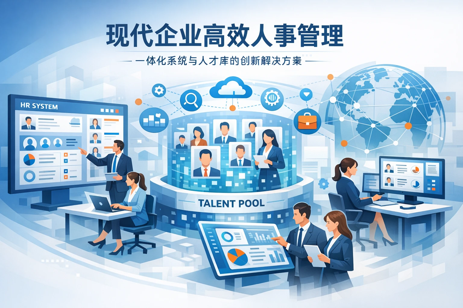 现代企业高效人事管理：一体化系统与人才库的创新解决方案