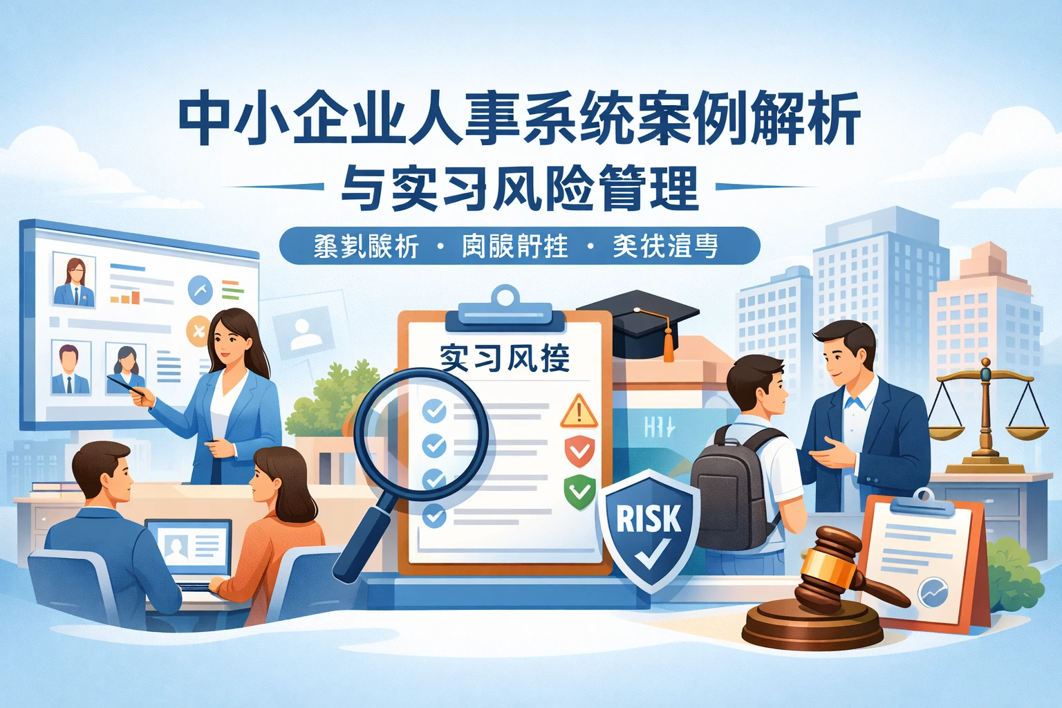 中小企业人事系统案例解析与实习风险管理