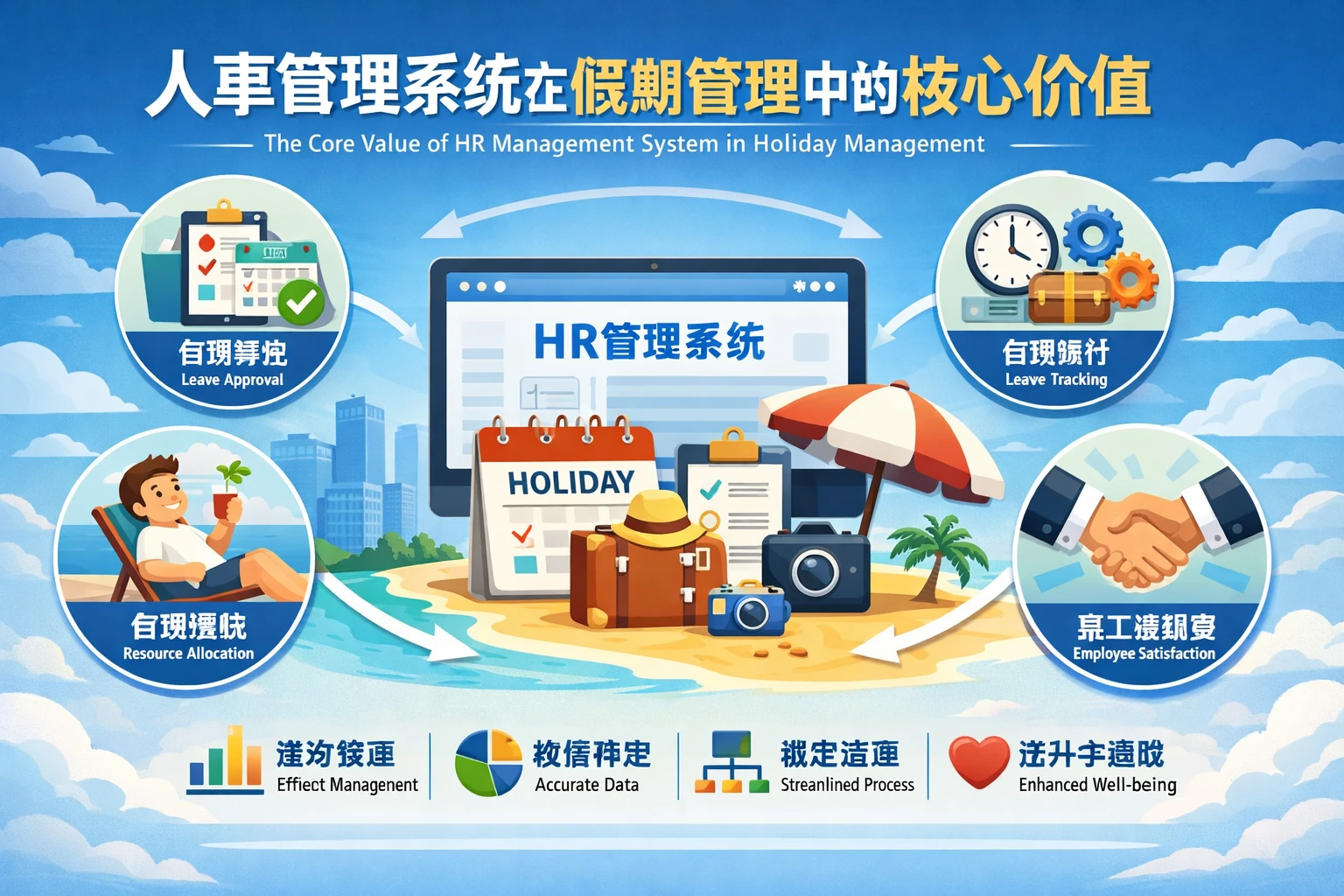 人事管理系统在假期管理中的核心价值