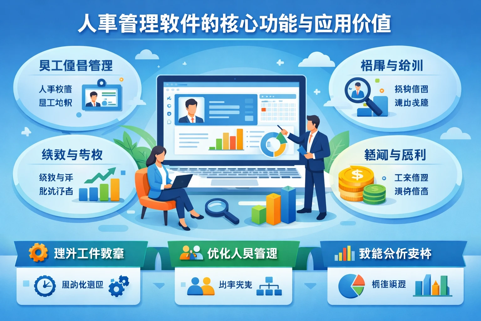 人事管理软件的核心功能与应用价值